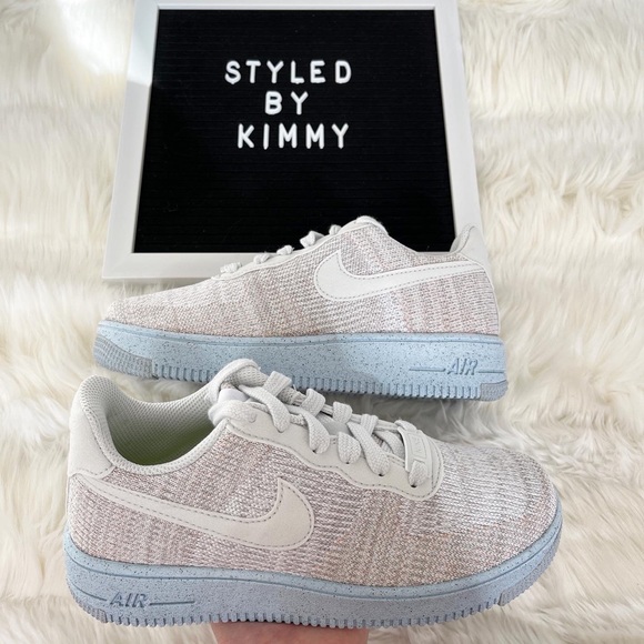 NIKE Air Force 1 Flyknit Sneakers Shoes New - Picture 3 of 8